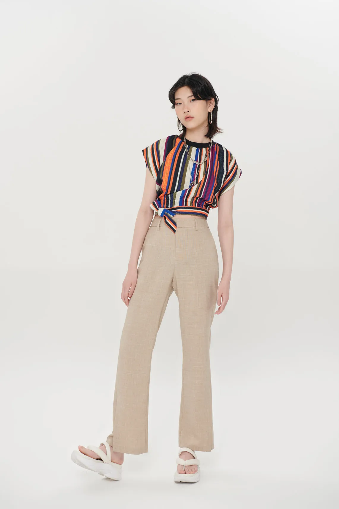 Bell Cut Pants